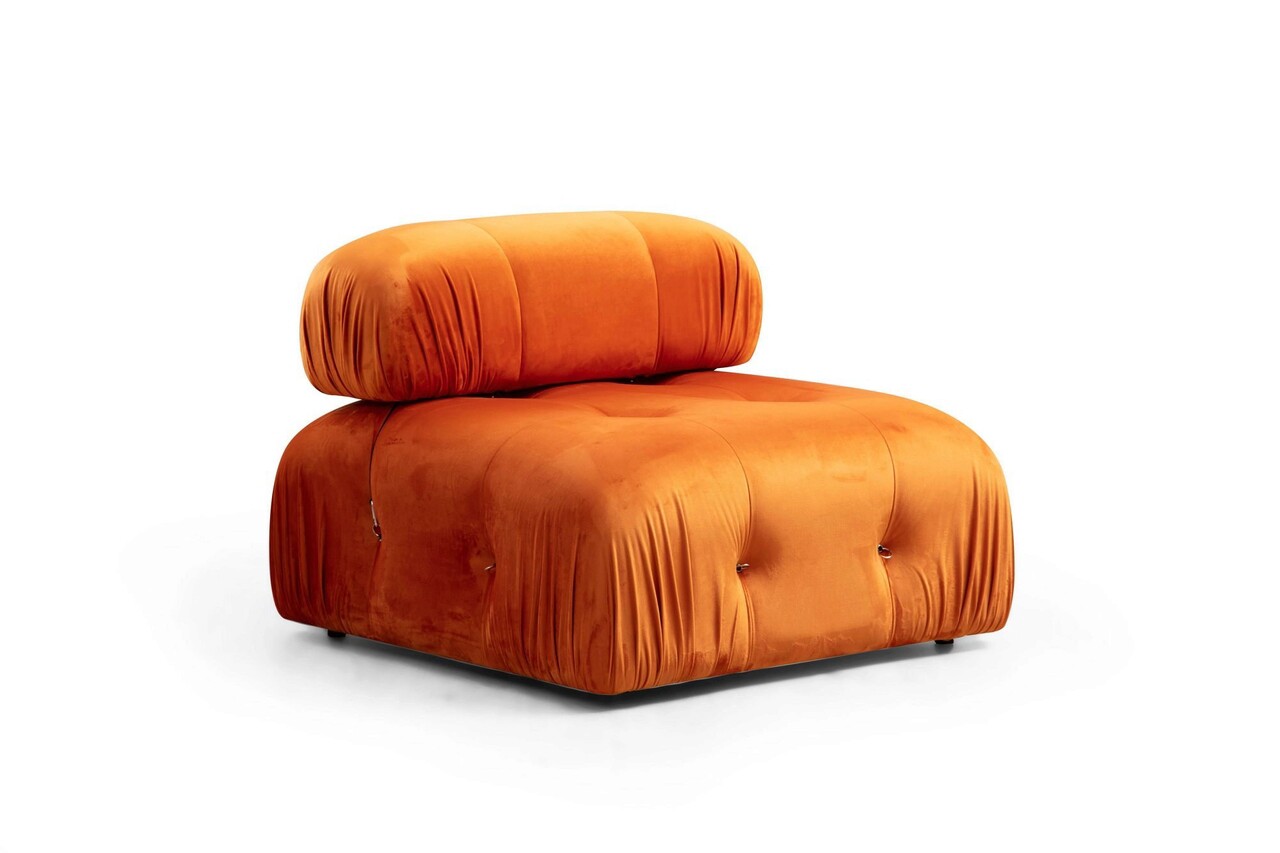 Fotoliu, Atelier del Sofa, 560ARE1425, Portocaliu - imagine 6